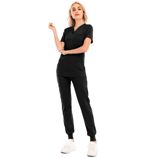 V-neck Nurse Suit