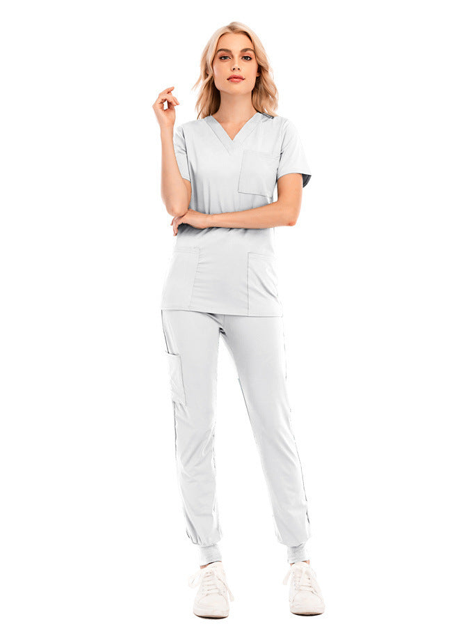 V-neck Nurse Suit